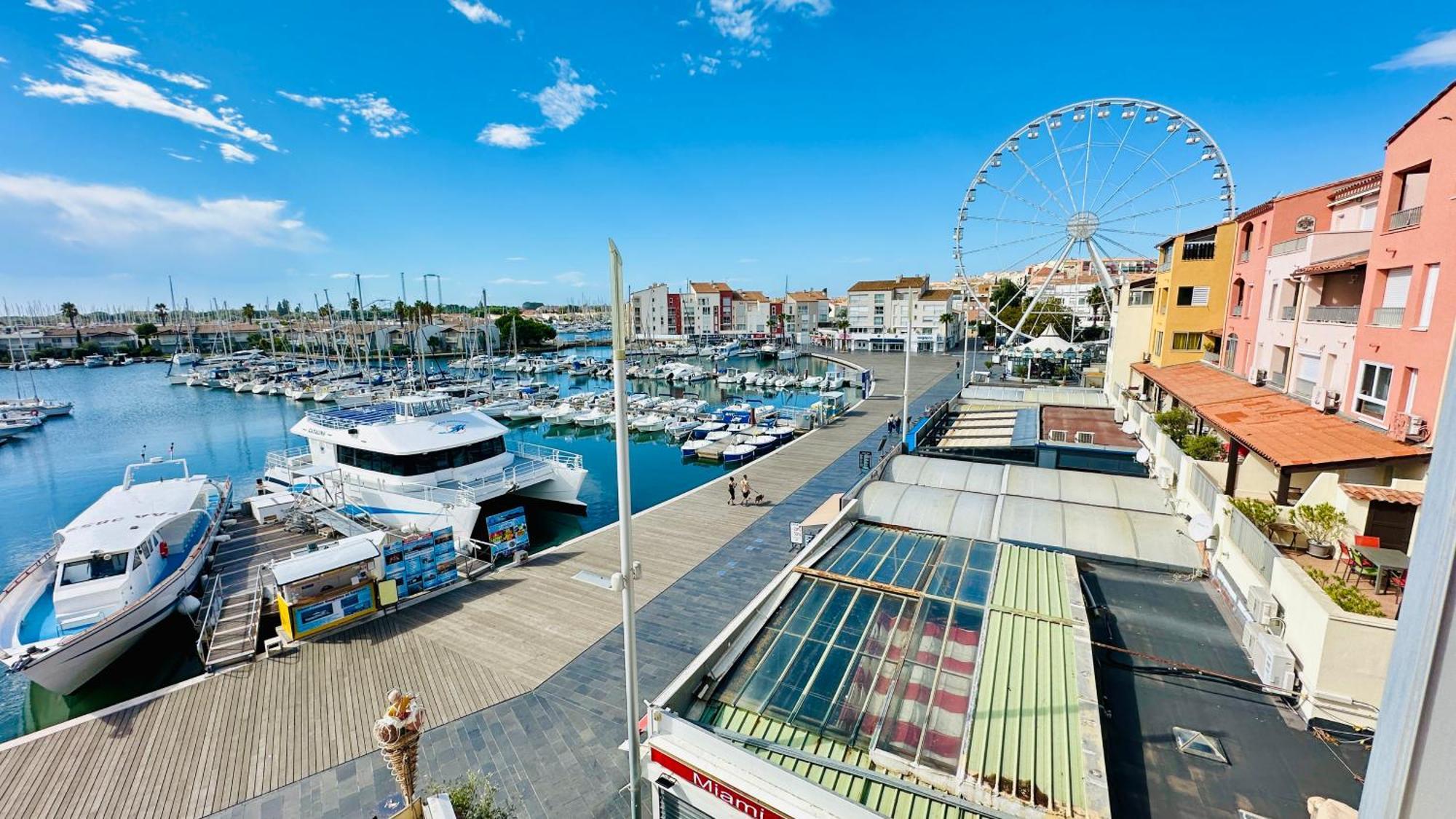 Studio Face Au Port Agde Eksteriør bilde